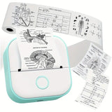Portable Mini Thermal Printer – Wireless & Ink-Free