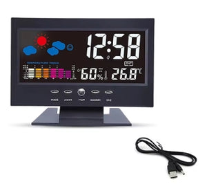 RetroGlow Weather Watch