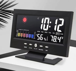 RetroGlow Weather Watch