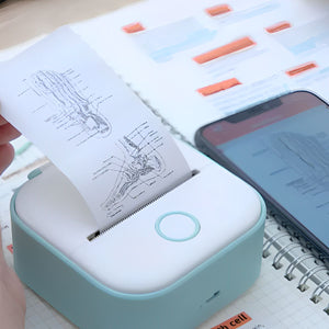 Portable Mini Thermal Printer – Wireless & Ink-Free